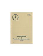 1934 MERCEDES BENZ TYPE 380 INSTRUCTIEBOEKJE DUITS, Ophalen of Verzenden