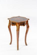 Bijzettafel - Buxushout, Ormolu, Palissander, Walnoot, Antiek en Kunst