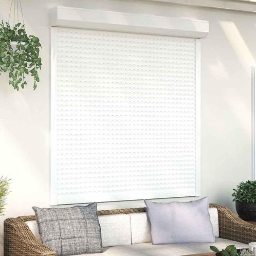 vidaXL Rolluik 140x150 cm aluminium wit, Doe-het-zelf en Bouw, Raamkozijnen en Schuifdeuren, Nieuw, Verzenden