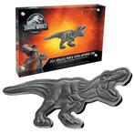 Niue. 5 Dollars 2021 Jurassic World - T-Rex - Antiqued