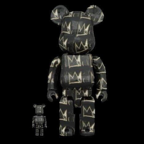 Medicom Toy - BE@RBRICK JEAN-MICHEL BASQUIAT #8 400% 100%, Antiek en Kunst, Kunst | Schilderijen | Modern