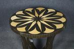 Salontafel - Hout - Salontafel met ingelegde geometrische, Antiek en Kunst
