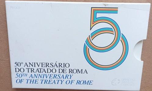 Portugal. 2 Euro 2007 Tratado de Roma Proof  (Zonder, Postzegels en Munten, Munten | Europa | Euromunten
