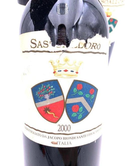 2000, 2003 & 2023 Jacopo Biondi Santi, Sassoalloro - Toscane, Verzamelen, Wijnen