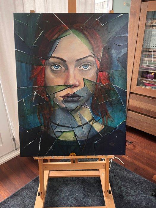 Sven Oyntzen - Splinters, Antiek en Kunst, Kunst | Schilderijen | Modern