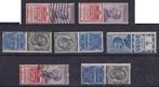 Royaume d’Italie 1924 - Publicitaires, Lot de 7, Postzegels en Munten, Postzegels | Europa | Italië, Gestempeld