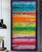 Ksavera - Abstract A1411 - painting on XXL canvas 210cm, Antiek en Kunst