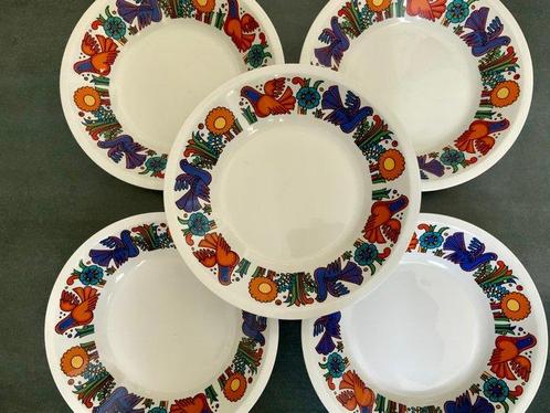 Villeroy & Boch - Christine Reuter - Assiette (5) - Acapulco, Antiek en Kunst, Antiek | Meubels | Tafels