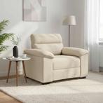 vidaXL bank / zetelstoel 100x81x84 cm Linnen, Huis en Inrichting, Verzenden, Nieuw