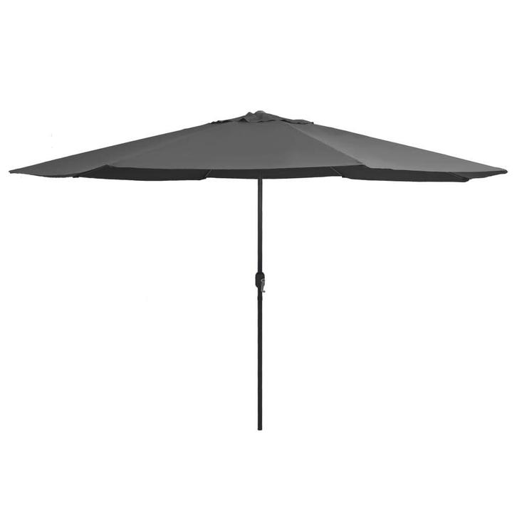 Grote Parasol 390cm Metaal | OP = OP | 61% Korting, Tuin en Terras, Parasols, 3 tot 4 meter, Nieuw, Stokparasol, Verzenden
