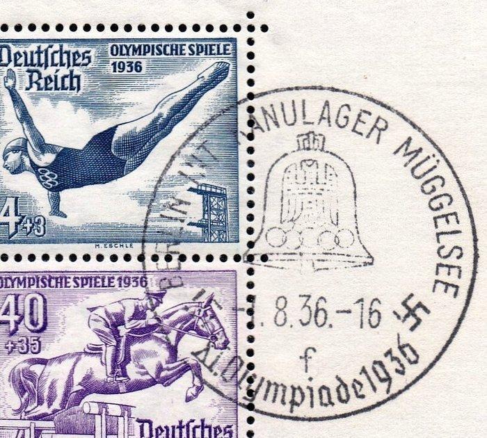 Duitse Rijk - 8 (!) Blocks Olympiade, allemaal met, Postzegels en Munten, Postzegels | Europa | Duitsland