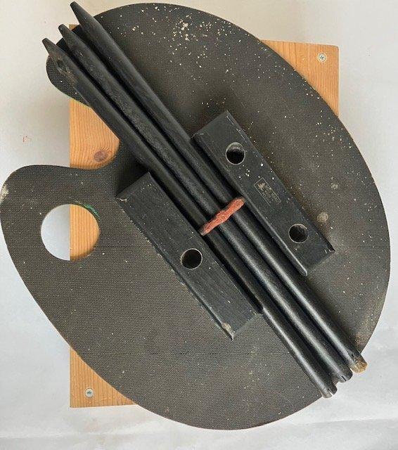 Bois Manu - Lucien de Roeck - Bijzettafel - Hout, Antiquités & Art, Antiquités | Meubles | Chaises & Canapés