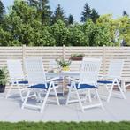 vidaXL Tuinstoelkussens 6 st 50x50x3 cm oxford stof, Verzenden, Nieuw
