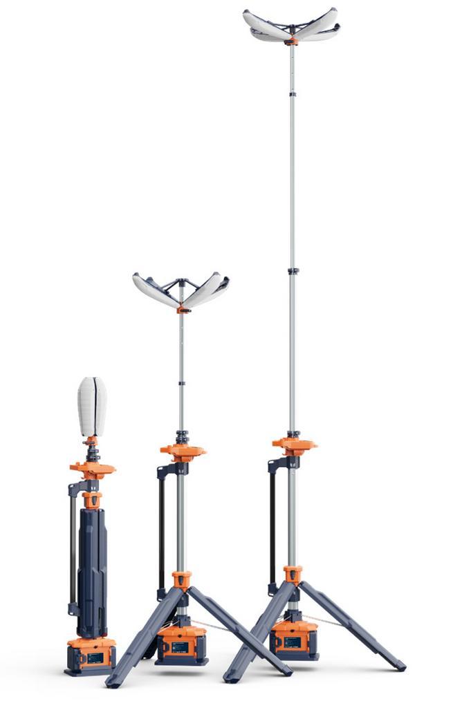 VOC-MOBLI-500 mobiele LED lichtmast, Huis en Inrichting, Lampen | Overige, Nieuw, Verzenden