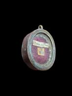 Reliekhouder - Brons, Glas, Textiel - 1750-1800 - Ex Veste -, Antiek en Kunst
