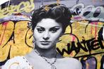 Misstral Noir (1982) - Sculpture, Sophie Loren Apple - 50 cm, Antiek en Kunst