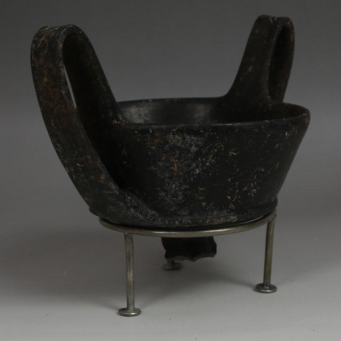 Etruscan Aardewerk Chalice, fragment (Zonder Minimumprijs), Verzamelen, Mineralen en Fossielen