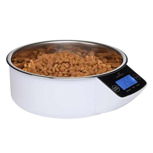 Eyenimal intelligent pet bowl mit waage, 1l, weiß - kerbl, Dieren en Toebehoren, Overige Dieren-accessoires, Nieuw