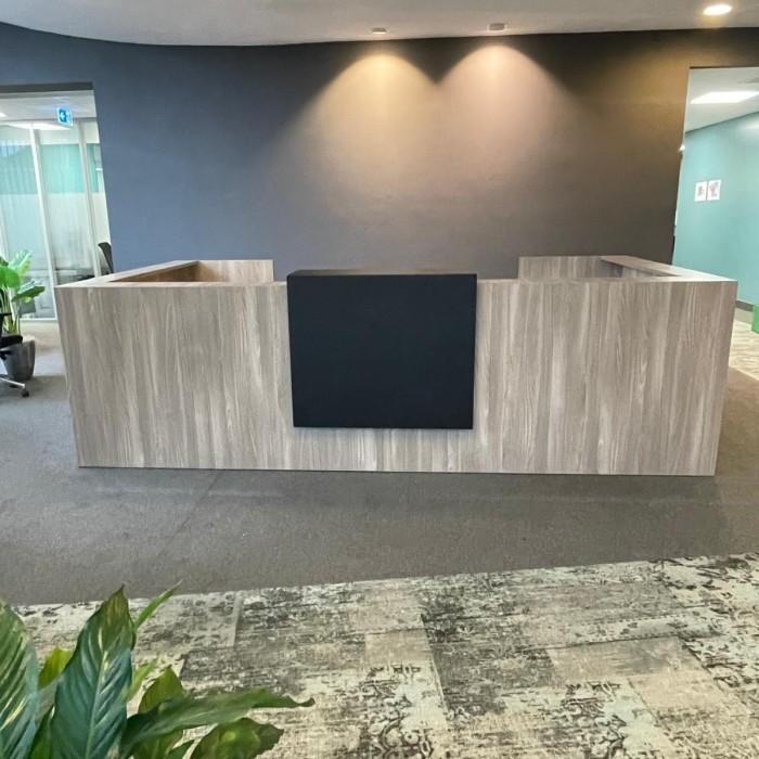 receptiebalie  U vorm met volledig bureau, (hxbxd), Zakelijke goederen, Kantoor en Winkelinrichting | Kantoormeubilair en Inrichting