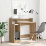 vidaXL Bureau artisanaal eikenkleurig 97 x 45 x 90 cm, Huis en Inrichting, Verzenden, Nieuw