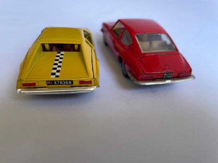 Mebetoys 1:43 - Modelauto (2) - FIAT DINO Coupè Mebetoys, Hobby en Vrije tijd, Modelauto's | 1:5 tot 1:12