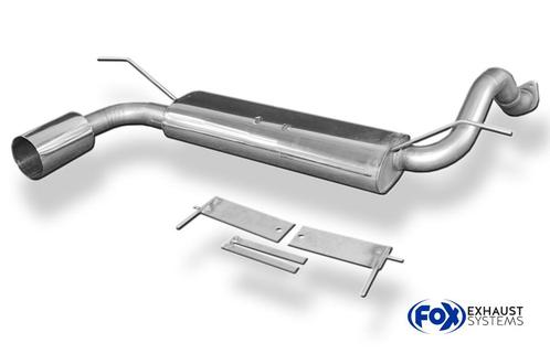 FOX Honda Civic 5 einddemper dwars - 1x114 Type 10, Auto-onderdelen, Uitlaatsystemen, Nieuw, Verzenden