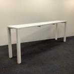 Sta-tafel 300x60 cm, hoogte 110 cm, wit - Gratis Bezorging