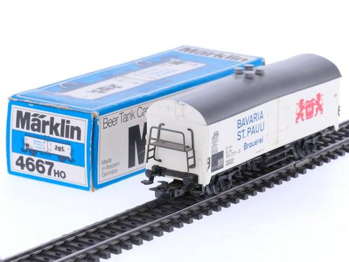 Schaal H0 Märklin 4667 gesloten goederenwagen Bavaria St.., Hobby en Vrije tijd, Modeltreinen | H0, Wisselstroom, Analoog, Gebruikt