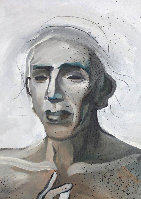 Onie Jackson - Pape Pie VII (XXL), Antiek en Kunst, Kunst | Schilderijen | Modern