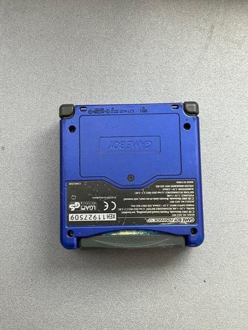 Nintendo - Gameboy Advance SP - blue + Sonic Advance - beschikbaar voor biedingen