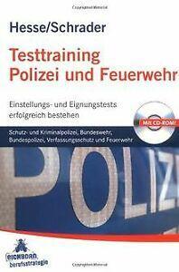 Testtraining Polizei und Feuerwehr: Schutz- und K...  Book, Livres, Livres Autre, Envoi
