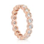 Zonder Minimumprijs - Ring - 18 karaat Roségoud - 1.26ct., Nieuw