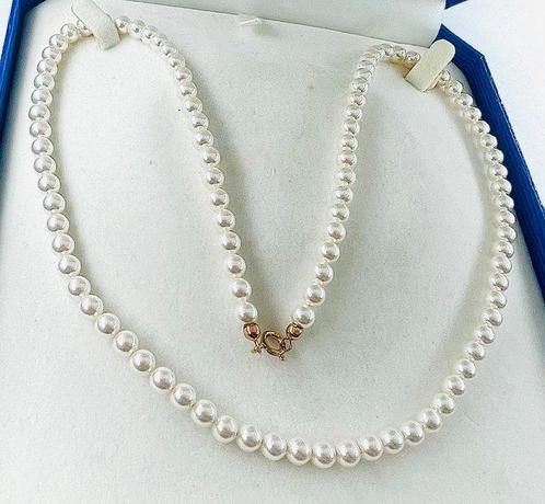 Zonder Minimumprijs - Halsketting - 9 kt. Roségoud Parel, Handtassen en Accessoires, Kettingen