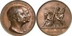 Brons medaille 1848 Brandenburg-Pruisen Friedrich Wilhelm..., Verzenden, België