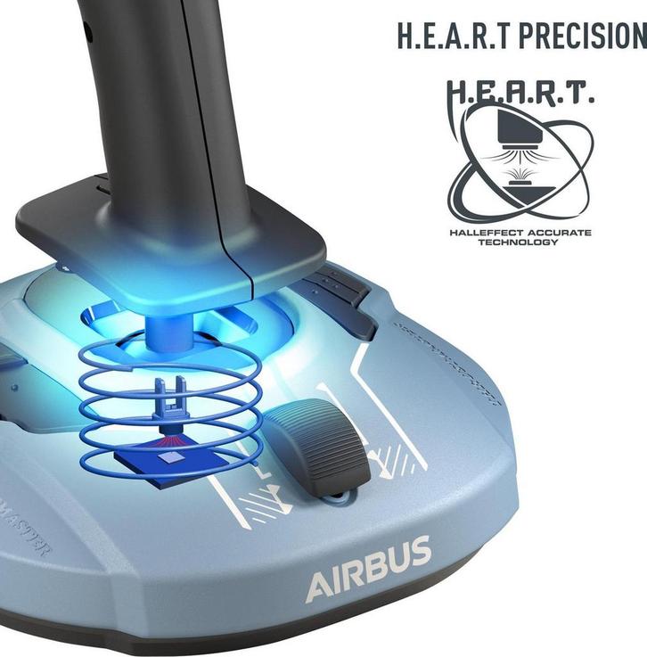 Thrustmaster TCA Sidestick Airbus Edition - Ergonomische..., Computers en Software, Pc- en Netwerkkabels, Nieuw, Verzenden