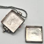 Koraal - Zilver - Hanger - Gau Box - Zilver 925, Antiek en Kunst