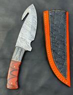 Keukenmes - Keukenmes, Tafelmes, Fayer-patroon. Handgemaakt, Antiek en Kunst