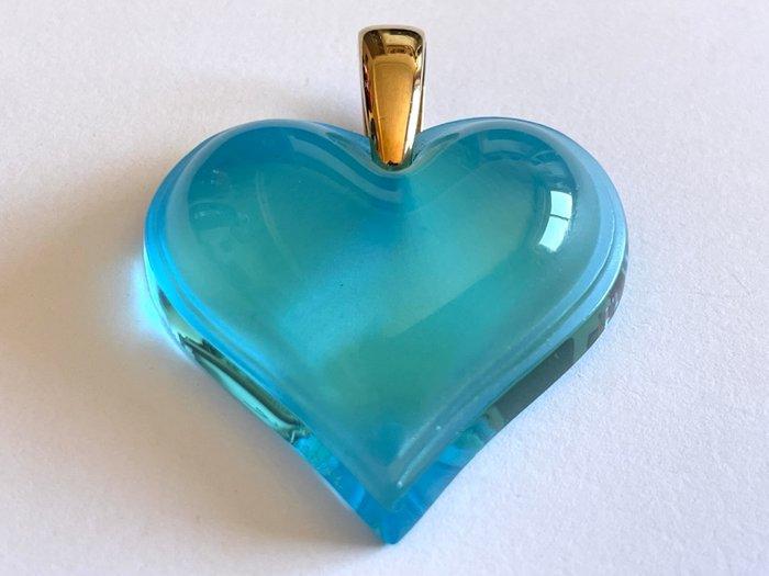 René Lalique - Houd veel van je - Cristal, Gepoederd in Goud, Antiek en Kunst, Antiek | Glaswerk en Kristal