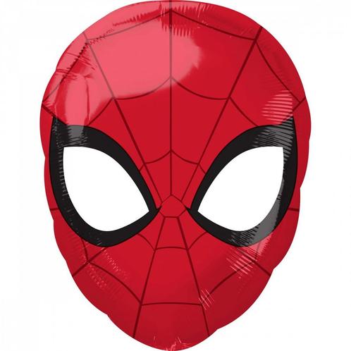 Spiderman Helium Ballon Hoofd 43cm leeg, Hobby en Vrije tijd, Feestartikelen, Nieuw, Verzenden