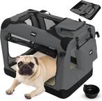 Leopet® Hondenbench - Opvouwbaar, Grote/Kleine Honden, Stof,, Dieren en Toebehoren, Verzenden, Nieuw
