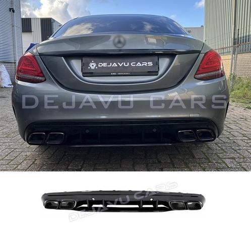 C63 AMG Look Diffuser voor Mercedes Benz C Klasse W205 S205, Auto diversen, Tuning en Styling, Ophalen of Verzenden