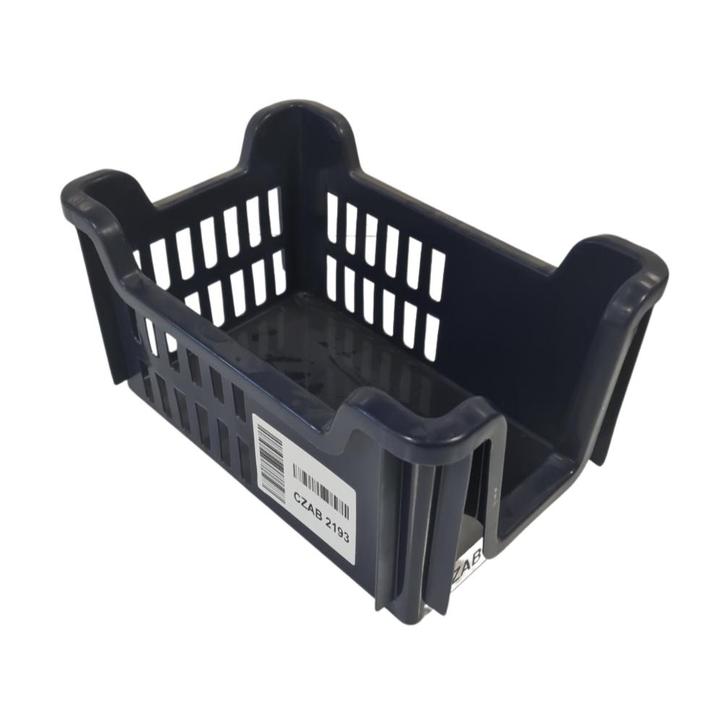 Magazijnbak grijpbak 30x20x16 stapelbaar donkerblauw, Doe-het-zelf en Bouw, Overige Doe-Het-Zelf en Bouw, Ophalen of Verzenden