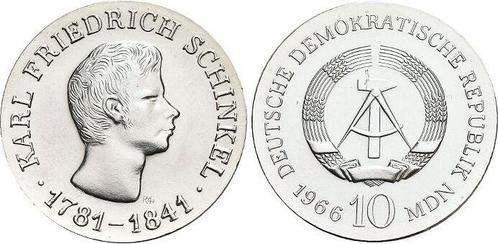 Ar 10 Mark 1966 A duitse Demokratische Republik, Postzegels en Munten, Munten | Europa | Niet-Euromunten, België, Verzenden