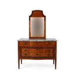 Commode - Madeira de Vinhático, Pau Santo et Mármore
