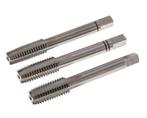 Taraud manuel 3 pièces M 10x1.50 à filetage standard (DIN, Verzenden