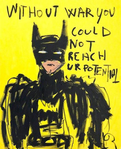 0xec6d0 (XX-XXI) - Batman N°3 of 13 - Marvel & DC Series -, Antiek en Kunst, Kunst | Schilderijen | Modern