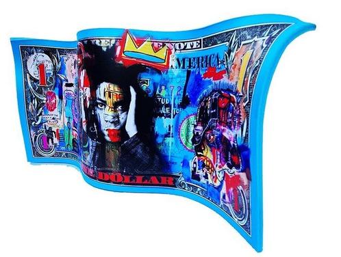 Robert Sgarra (1959) - BASQUIAT Jean Michel, Antiek en Kunst, Kunst | Schilderijen | Modern