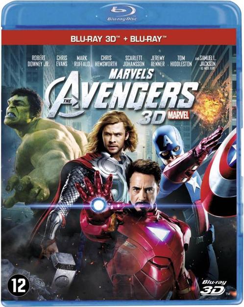 Marvels Avengers bluray en 3D (blu-ray tweedehands film), CD & DVD, Blu-ray, Enlèvement ou Envoi