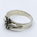 Ring - 18 karaat Witgoud - 0.18ct. tw. Diamant (Natuurlijk), Nieuw