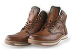 Mustang Veterboots in maat 47 Cognac | 5% extra korting, Overige kleuren, Verzenden, Boots, Mustang